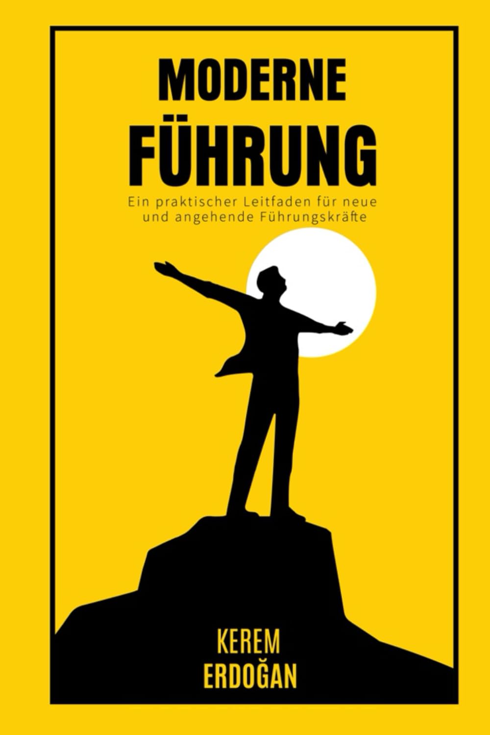 Buchcover Moderne Führung von Kerem Erdoğan